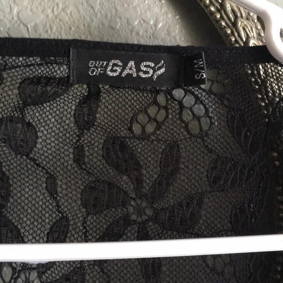 Lace and fringe! Kimono/cover up - Picture 5 of 8